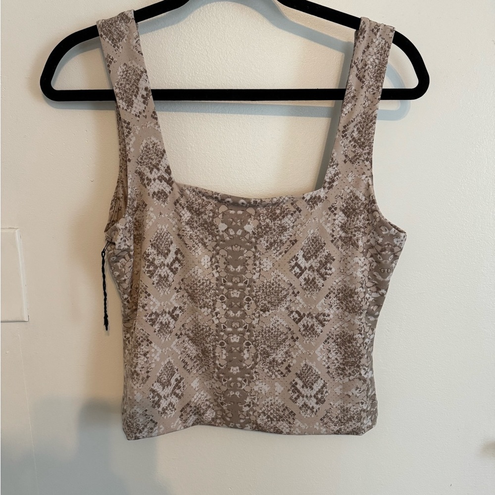 Leith crop tank top